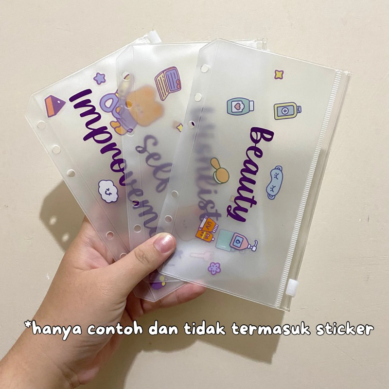 

Cash Envelope Zipper (Khusus A8 non Zipper)