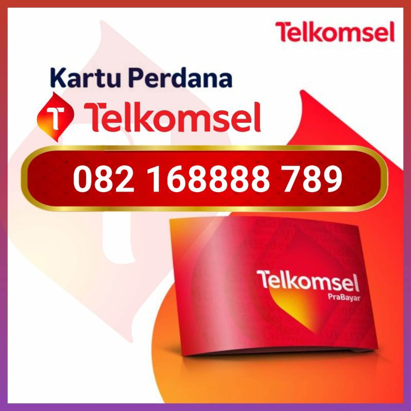 Nomor Cantik Telkomsel 8888 789 / 168888 / 168888 789