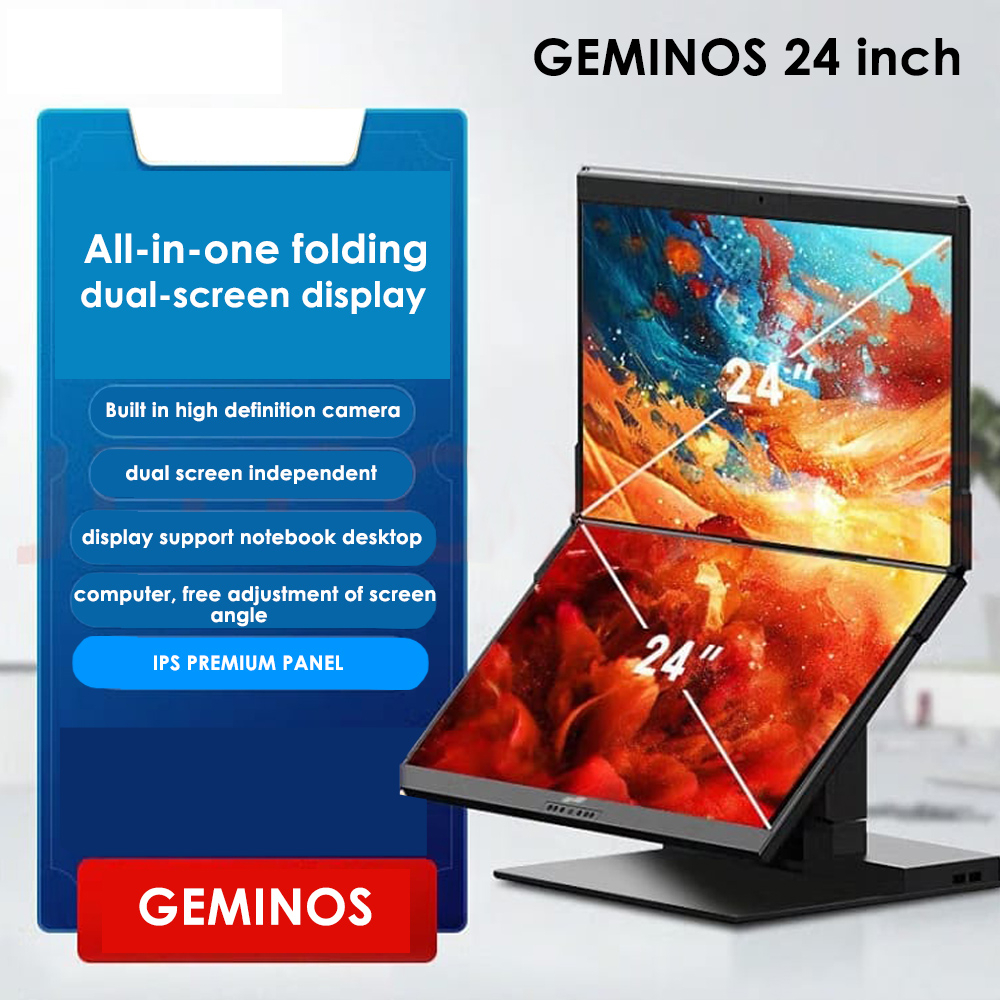 Geminos Geminos X dual portable monitor 60 hz Kickstarter
