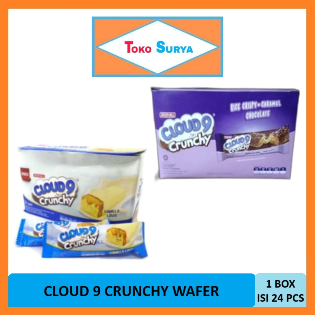 

Cloud 9 Crunchy Vanilla Lava/Chocolate 24 x 14Gr