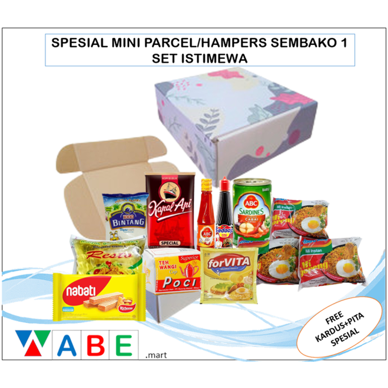 

[H.3] MINI PARCEL/HEMPERS SPESIAL ISI SEMBAKO SUPER ISTIMEWA