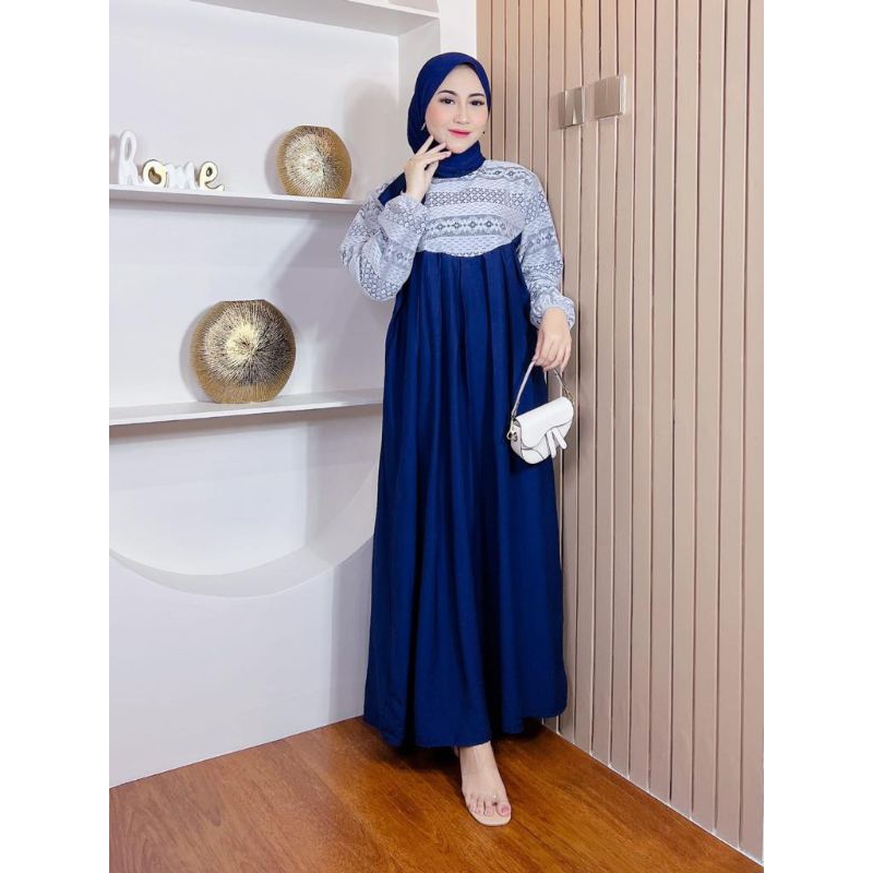 Dress Lace Bridesmaids/ Kondangan Simple Elegan