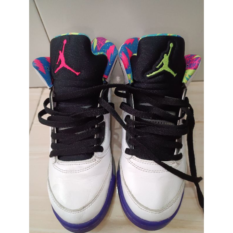 LANGSUNG CO. HARGA PROMO AKHIR TAHUN, NIKE AIR JORDAN RETRO 5, SEPATU BASKET Bekas Koleksi Pribadi