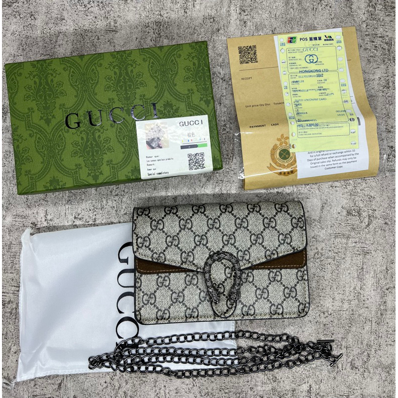 GUCCI DIONYSUS CLUTCH / SLINGBAG / CLUTCH GUCCI / TAS SELEMPANG GUCCI