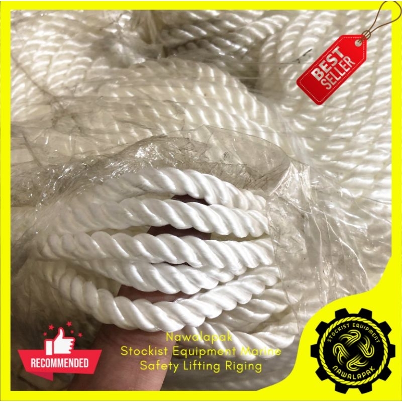 

Tali Tambang Nilon 6mm / Tali Tampar Nylon / Harga Per Roll