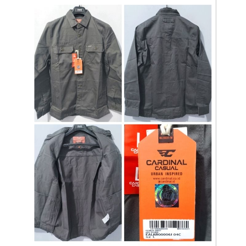 CARDINAL CCSL KEMEJA JAKET PRIA ORIGINAL.