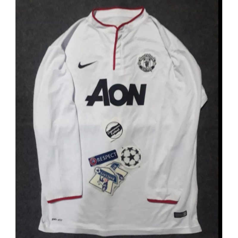 JERSEY MANCHESTER UNITED MU 2012 2013 2010 2011 RETRO 12 13 10 11 setelan ls longsleeve