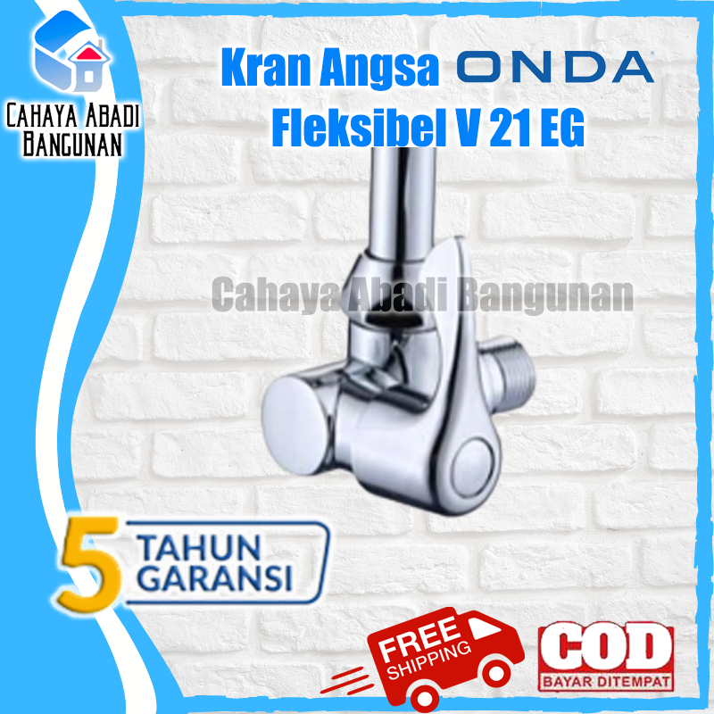 Kran Dapur Cuci Piring Angsa Tembok Fleksibel V 21 EG 1/2&quot; ONDA