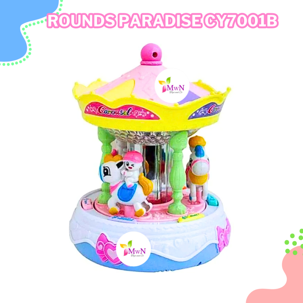 mwn.toys MERRY GO ROUNDS PARADISE CY7001B - MAINAN BAYI