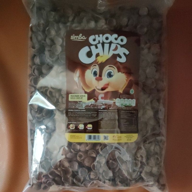 

Sereal Choco Chips Simba Cemilan Enak Coklat