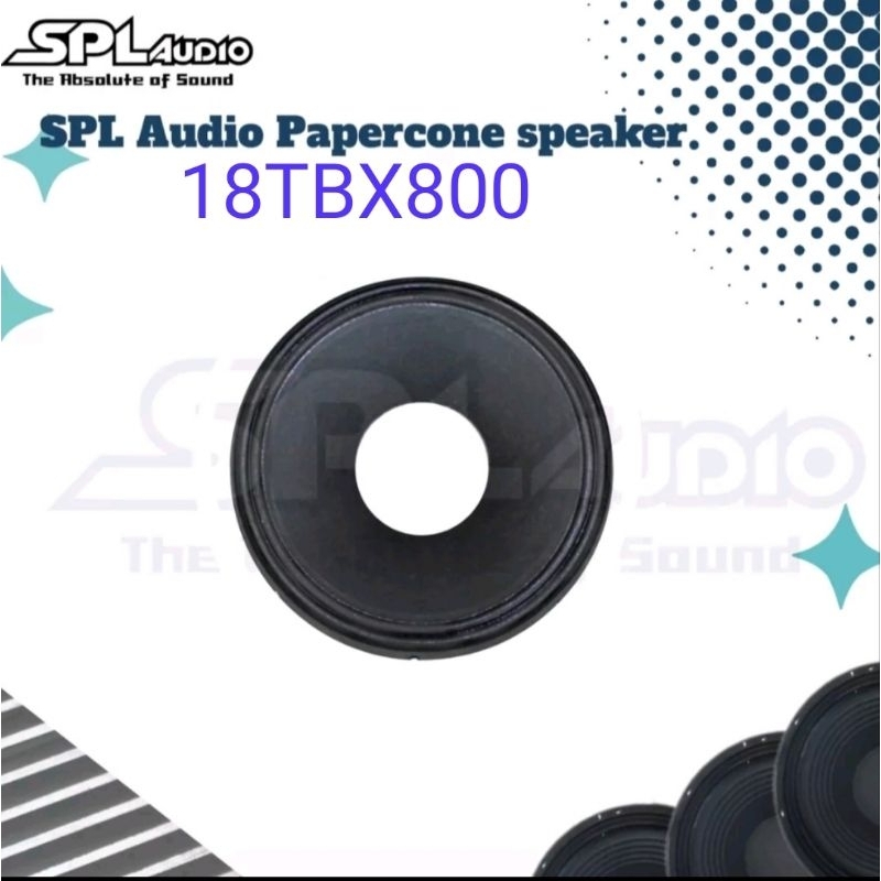 SPL Audio Papercone Speaker 18TBX800
