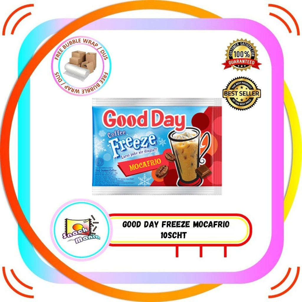 

GOOD DAY Coffee Kopi Freeze Mocafrio 10 Sachet x 30 gr