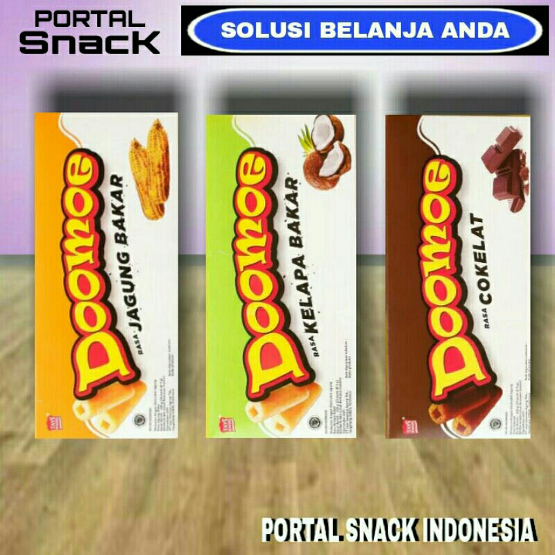 

DOOMOE stik jagung 1 pack isi 20 x 6gr