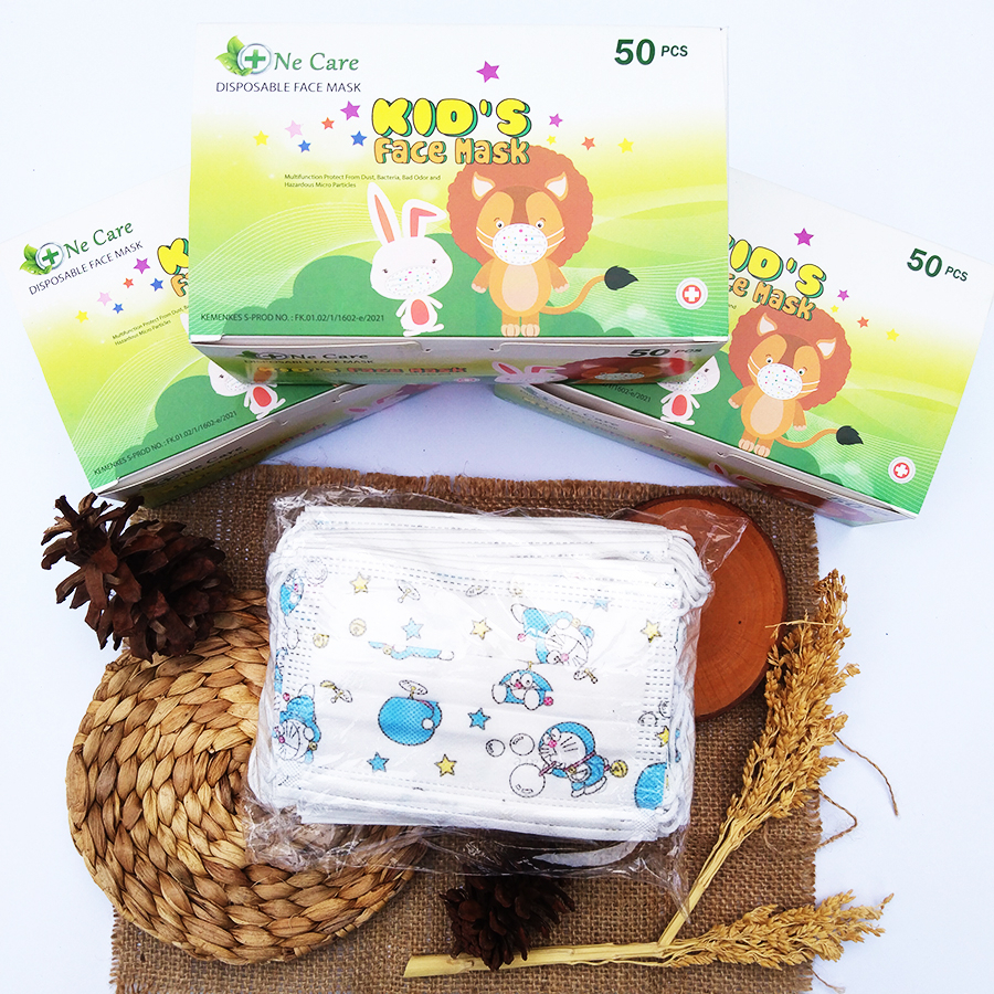 MASKER ANAK KARAKTER 3 PLY ISI 50PCS MASKER MEDIS EARLOOP ANAK MOTIF KARAKTER MURAH UNTUK ANAK PEREM