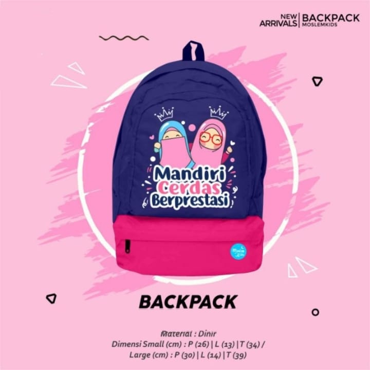 

Moslem Kids Tas Anak Sekolah PAUD-TK-SD/Tas Anak Murah Islami Tas Ransel/Tas Sekolah Anak/Tas Anak Ransel SD /TK/ PAUD/ Tas Anak Sekolah Muslim