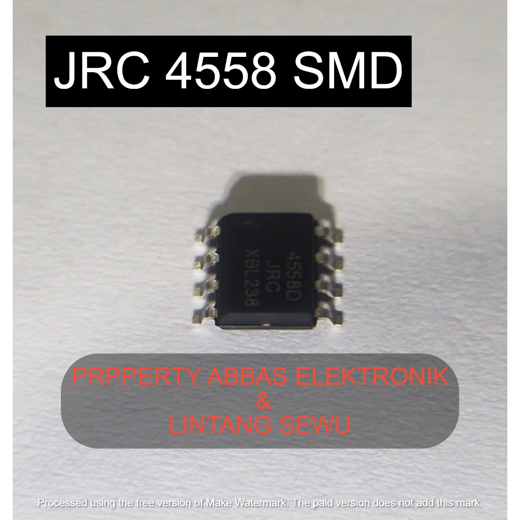 JRC 4558 JRC4558 SMD SOP8 IC SUARA JRC 4558 SMD SOP8 IC SUARA JRC 4558 SMD