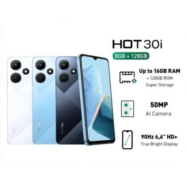 Infinix Hot 30i 8/128 Garansi Resmi