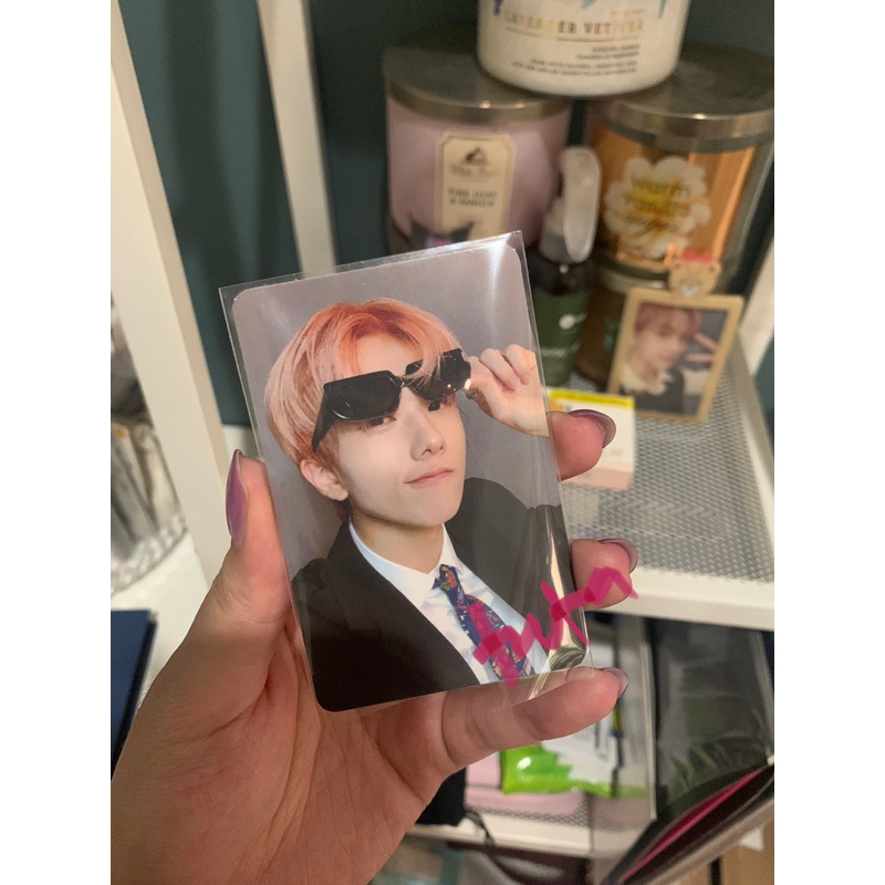 Photocard PC NCT Jisung Agent Hello Future