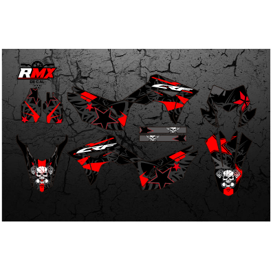 DECAL CRF 150 L FULLBODY (024) DEKAL STIKER CRF 150L MERAH HITAM, KUNING, HIJAU, BIRU TUA/MUDA, EMAS