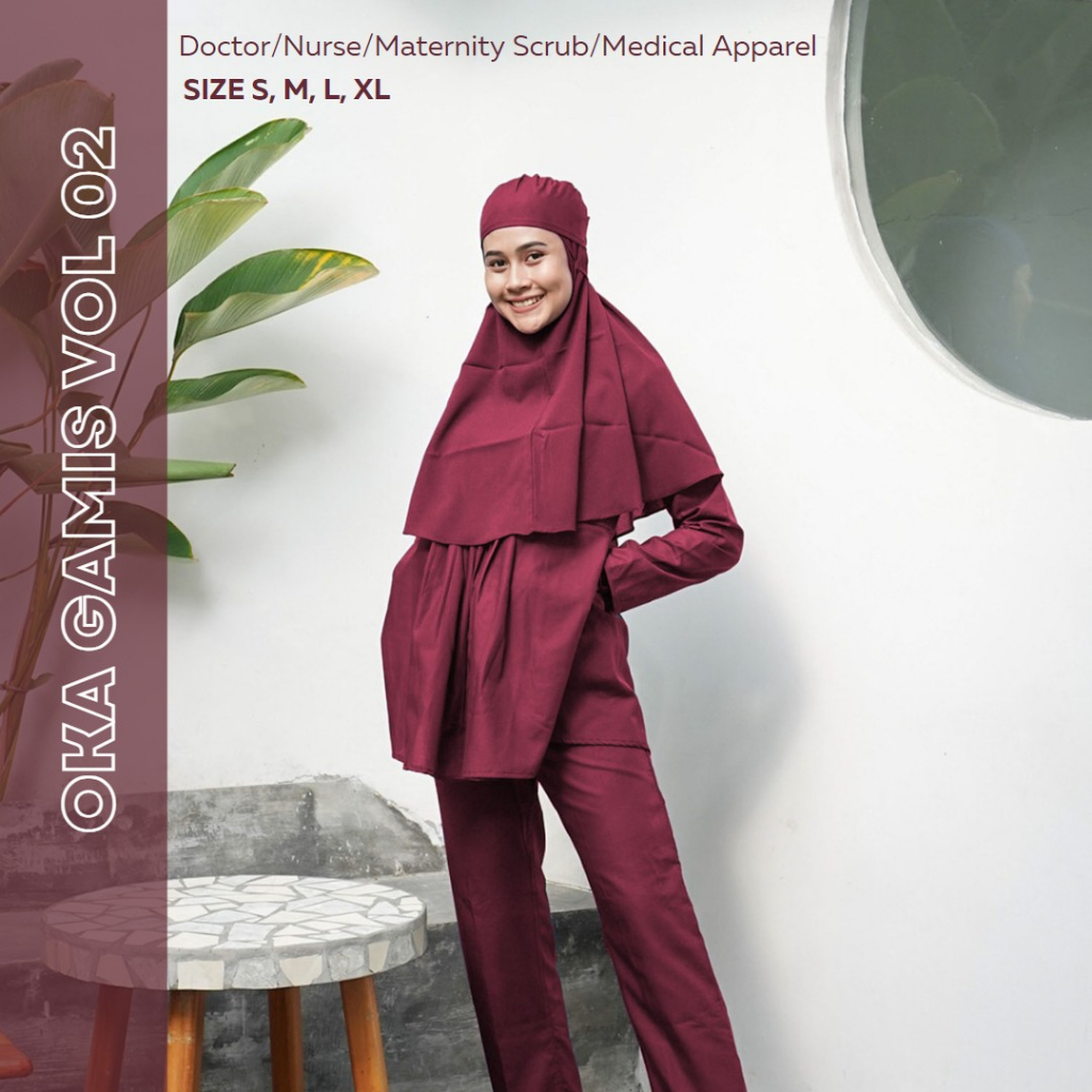 BAJU OKA HAMIL/ VOL 2/BAJU JAGA BUSUI/BAJU PERAWAT/SERAGAM DOKTER/SCRUB MEDIS