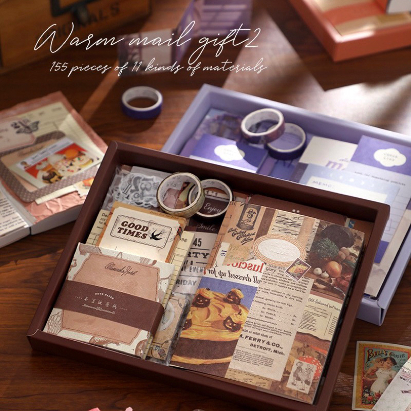 

Journal Kit Set Scrapbook Hampers