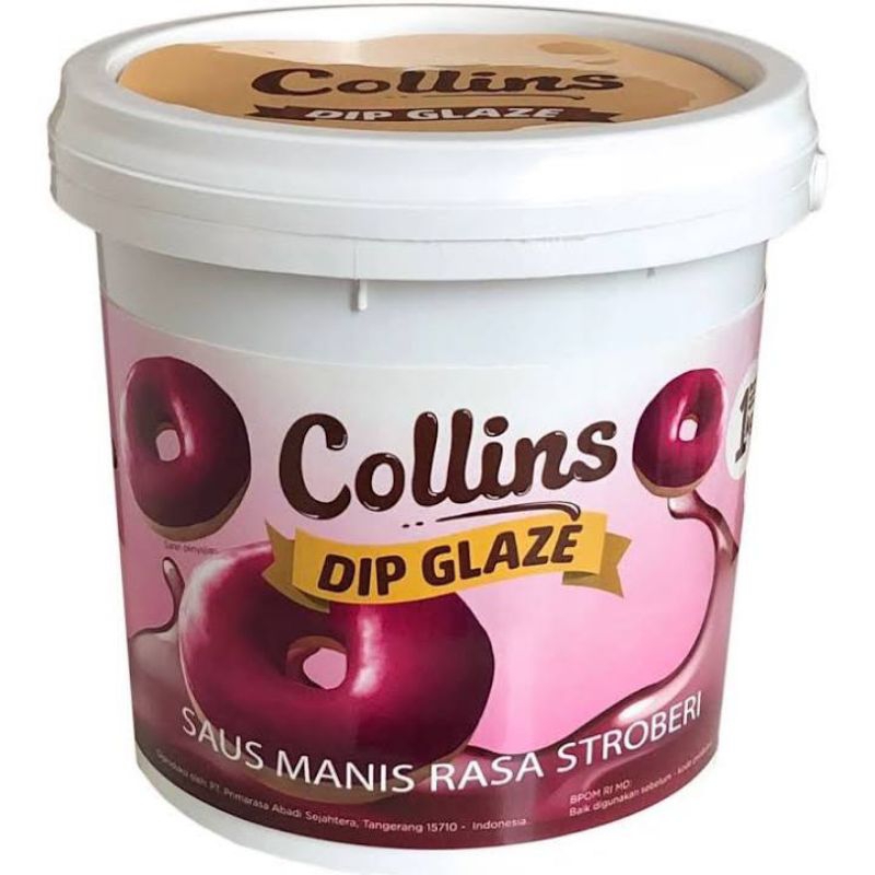 

Collins dip glaze strawberry