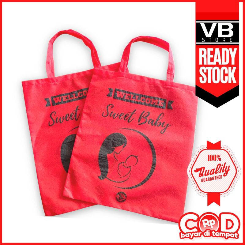 

GOODIE BAG SOUVENIR BABY BORN TERMURAH HADIAH SUVENIR LAHIRAN AQIQAH NEW BORN GIFT BINGKISAN KADO KEKINIAN F. 25X30