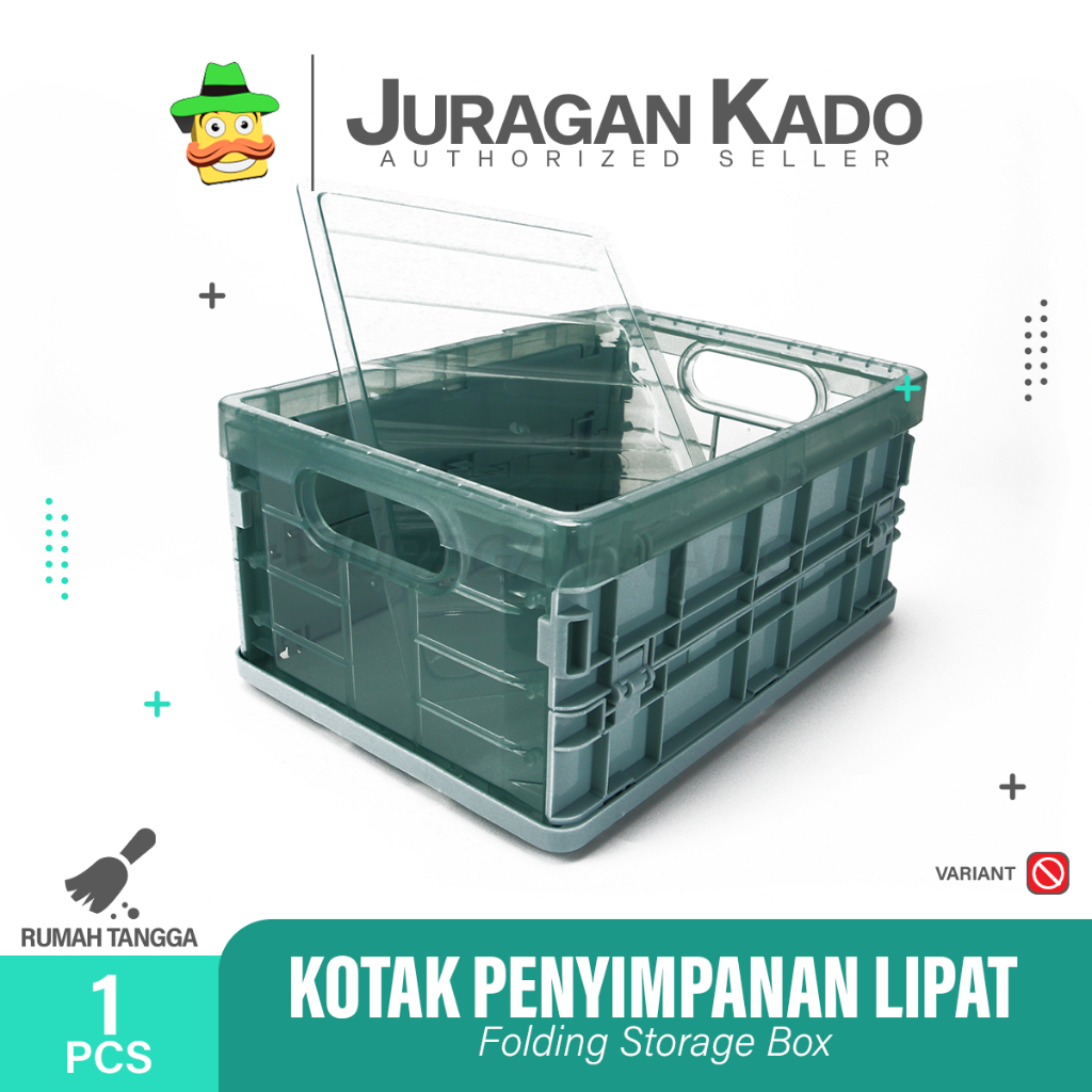 Storage Organizer Small Rak Kotak Lipat Penyimpanan Serbaguna Keranjang Plastik Lipat Mini Multifungsi