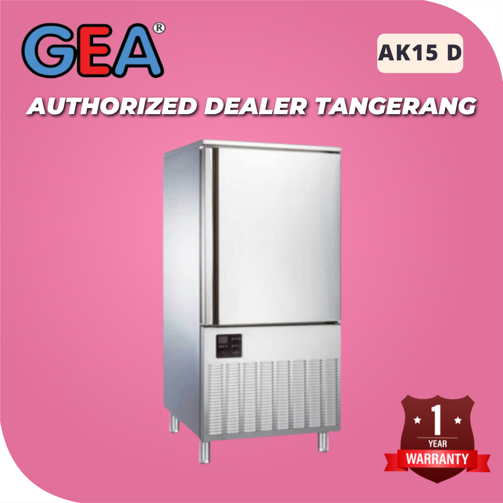 GEA AK15-D UPRIGHT CHILLER BLAST CHILLER STAINLESS STEEL ORIGINAL