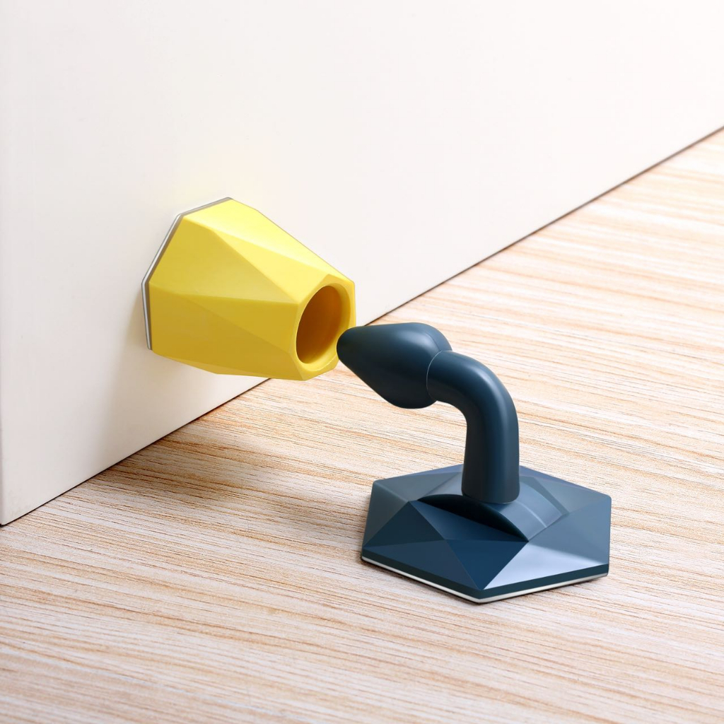 SB168 Door Stopper Anti Noise Silicone Ganjalan Penahan Pintu