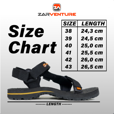 Zarventure PANDORA Sandal sendal Jepit Gunung selempang jepit gunung outdoor