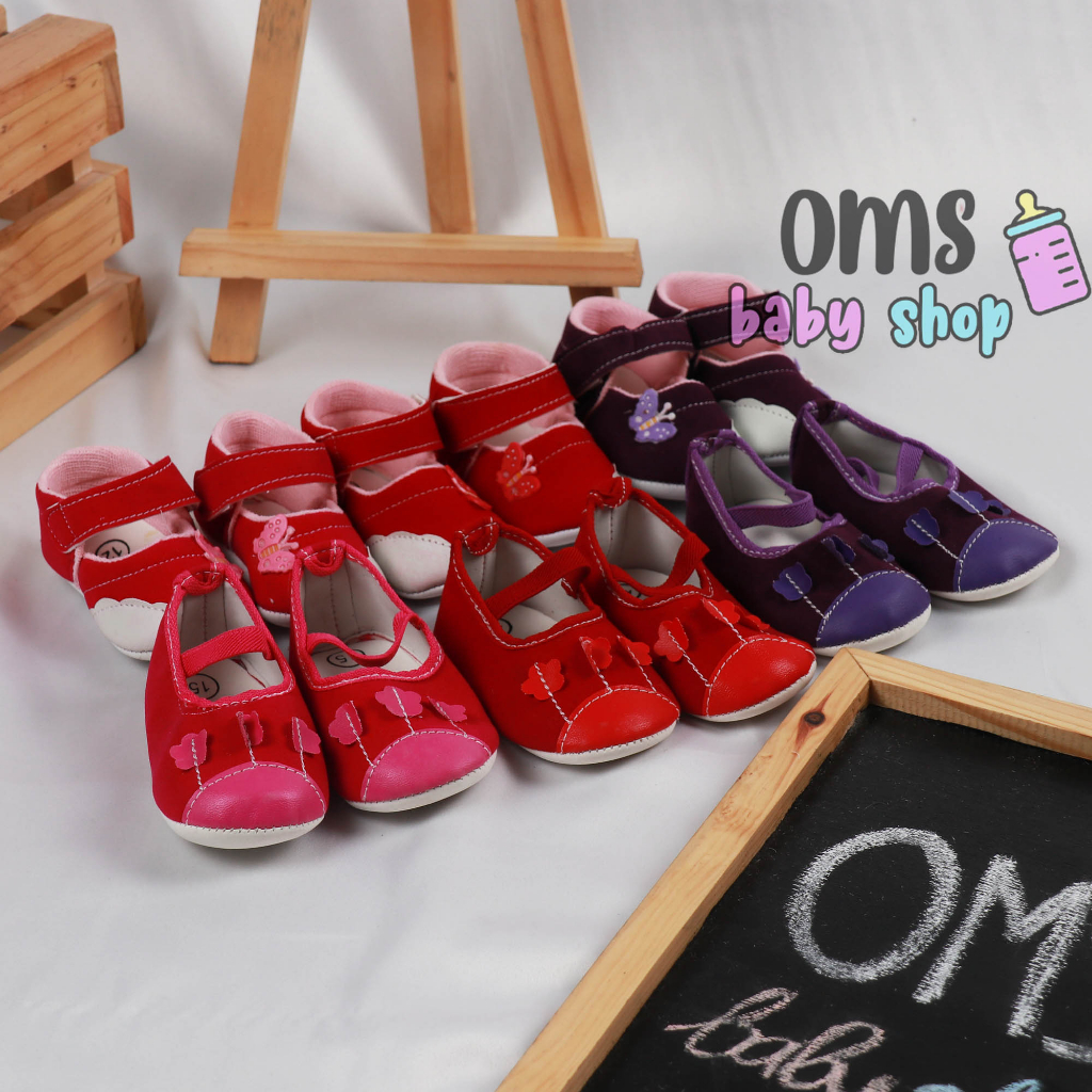 OMS Babyshop - Sepatu Bayi Anak / Fashionable Baby Shoes / Sepatu Prewalker / Sepatu Anak Dengan Desain Trendi Dan Nyaman