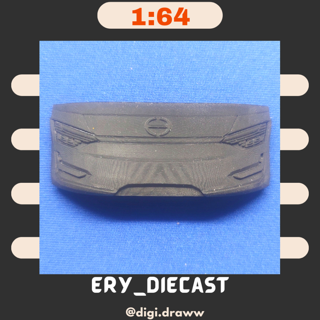 face miniatur bus legacy SR3 XHD skala 1:64 bahan resin