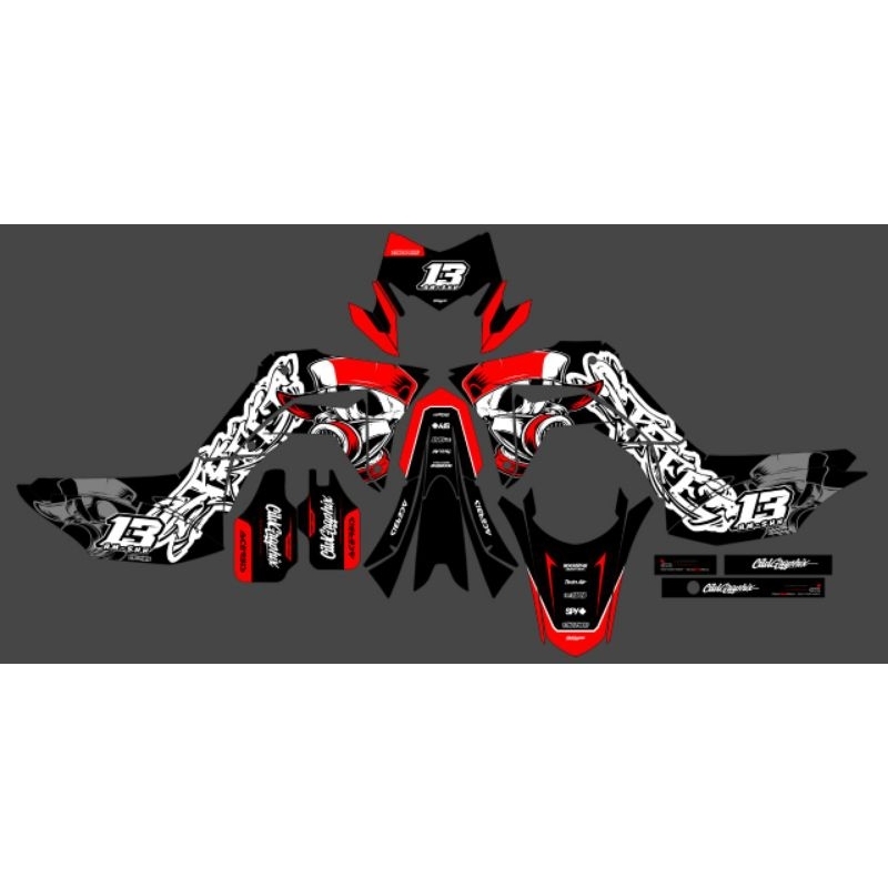 DECAL CRF HOLOGRAM