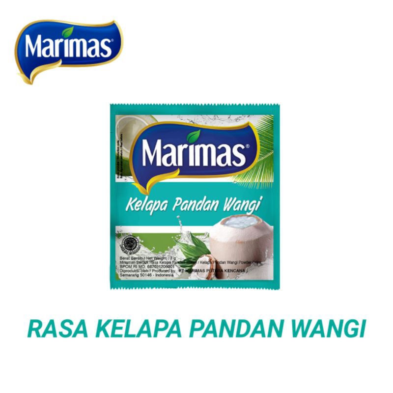 

Marimas Rasa Kepada Pandan Wangi 100Pcs 8gr