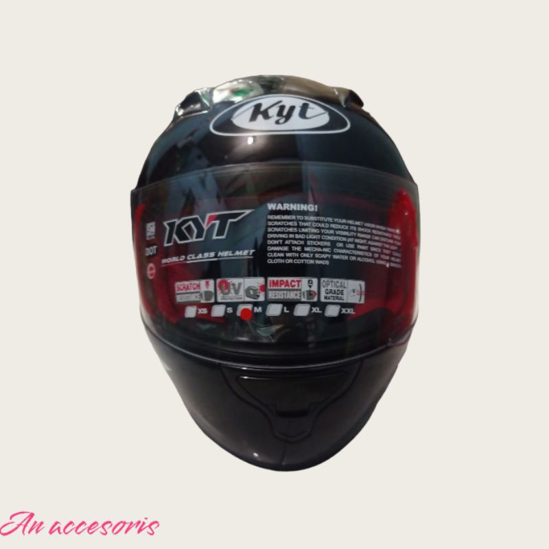 HELM KYT FULL FACE  RC7 ORIGINAL