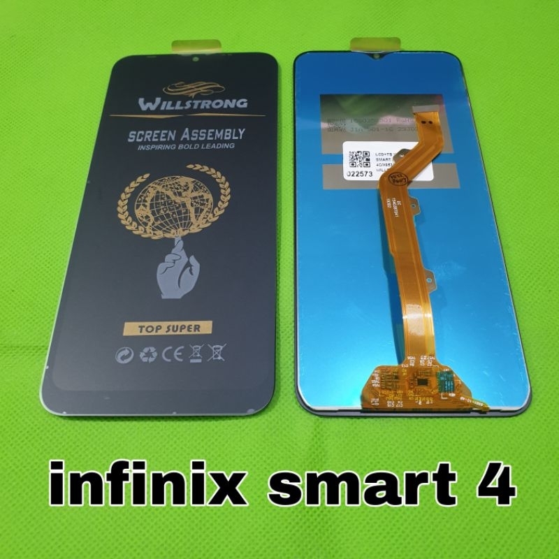 lcd ts touchscreen infinix smart 4 x653 fullset