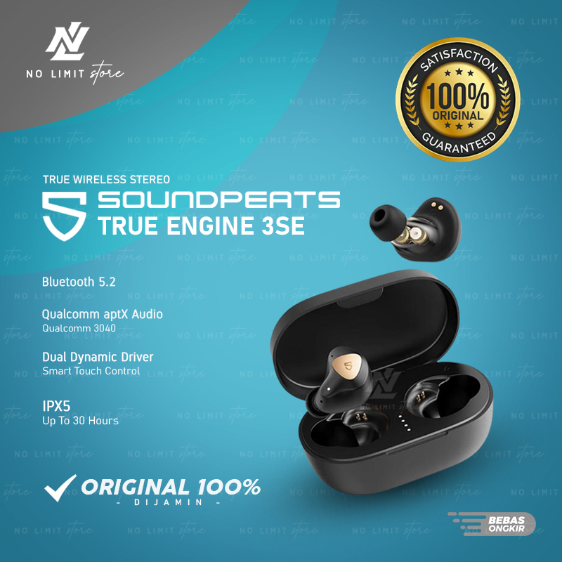SoundPEATS TrueEngine 3SE / True Engine 3 SE TWS Bluetooth Earbuds