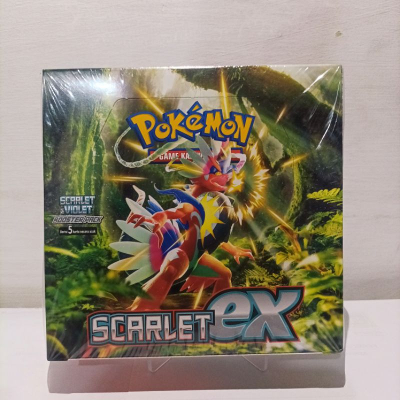 Kartu Pokemon Scarlet EX Booster Box