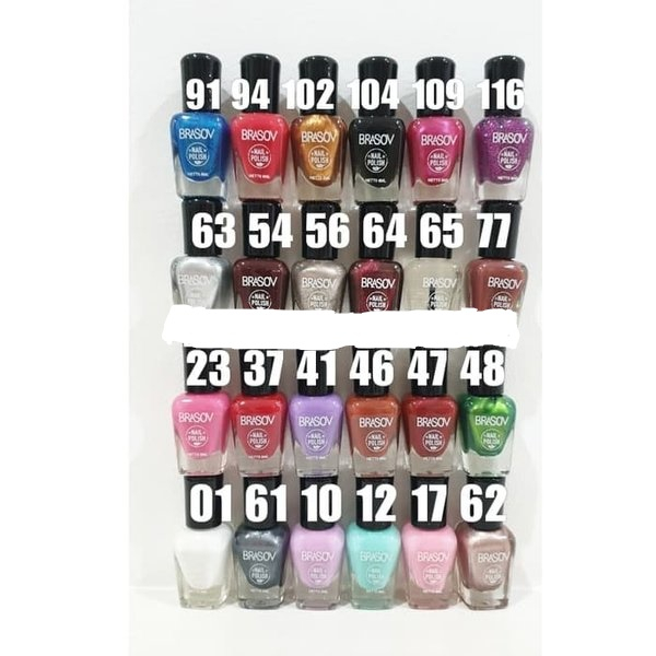 Brasov Kutek / Nail Polish 24 Colour