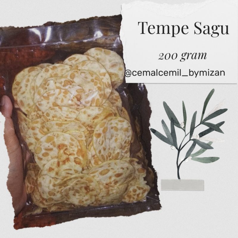 

Tempe Sagu || 200 Gram