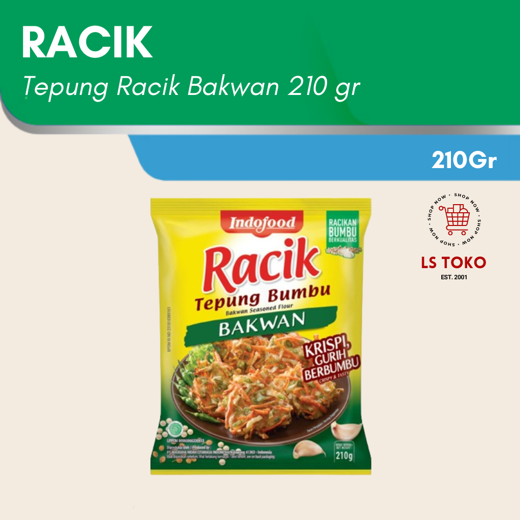 

Tepung Racik Bakwan 210 gr