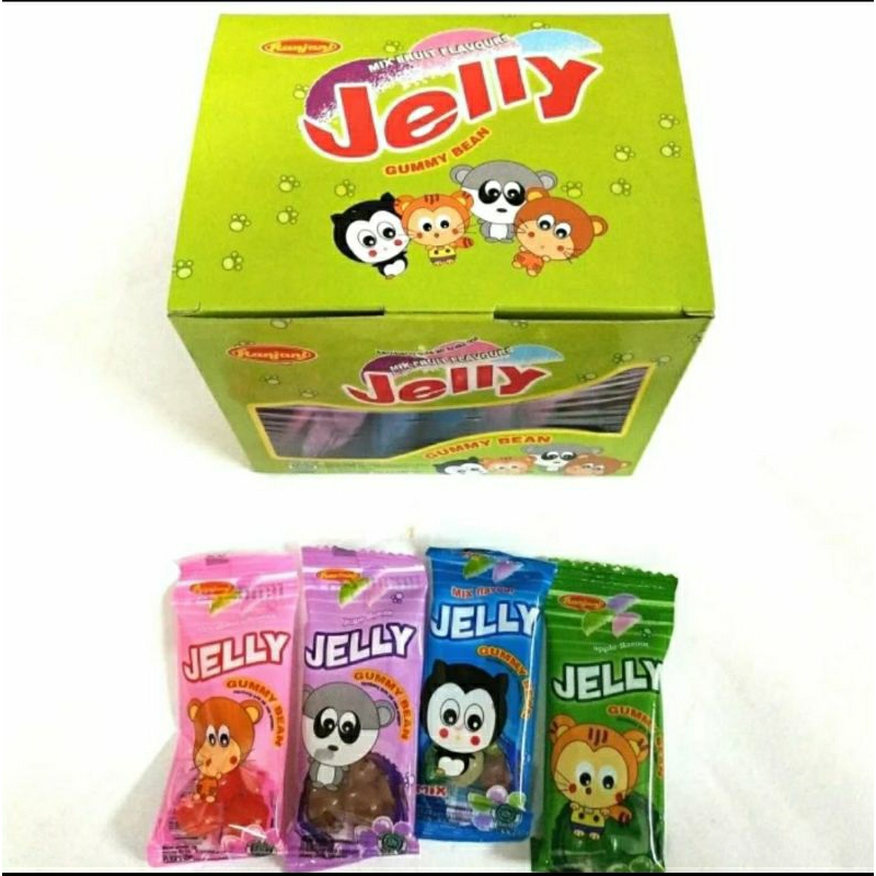 

jelly gummy bean ranjani isi 30 bks | jelly tas