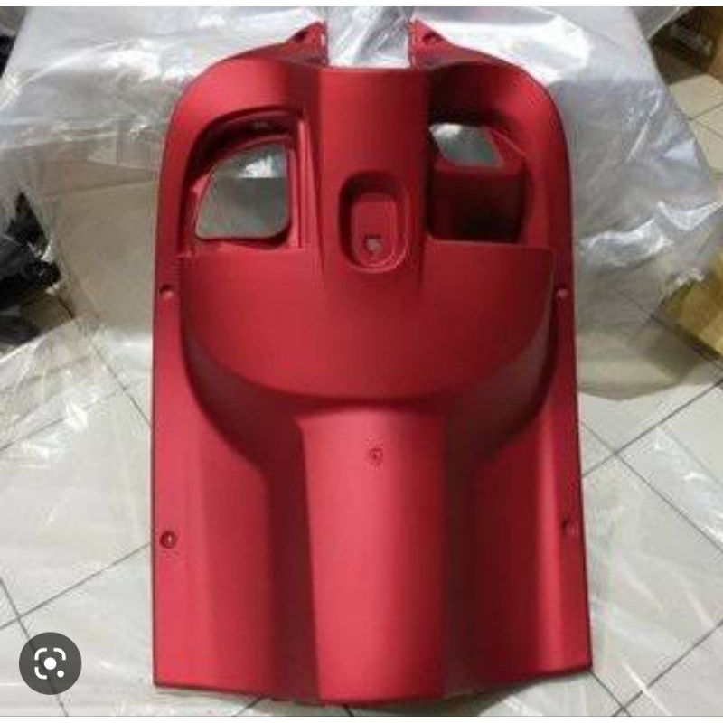cover inner leksil kantong tengah Scoopy esp 2016 2018 merah doff new