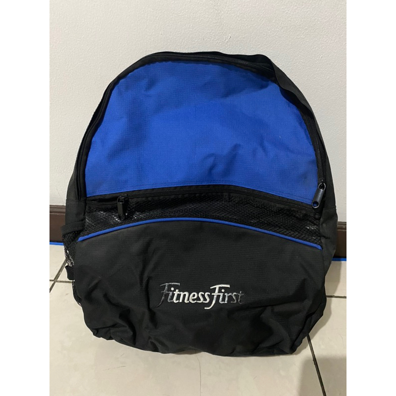 Preloved tas ransel Fitness first (original)