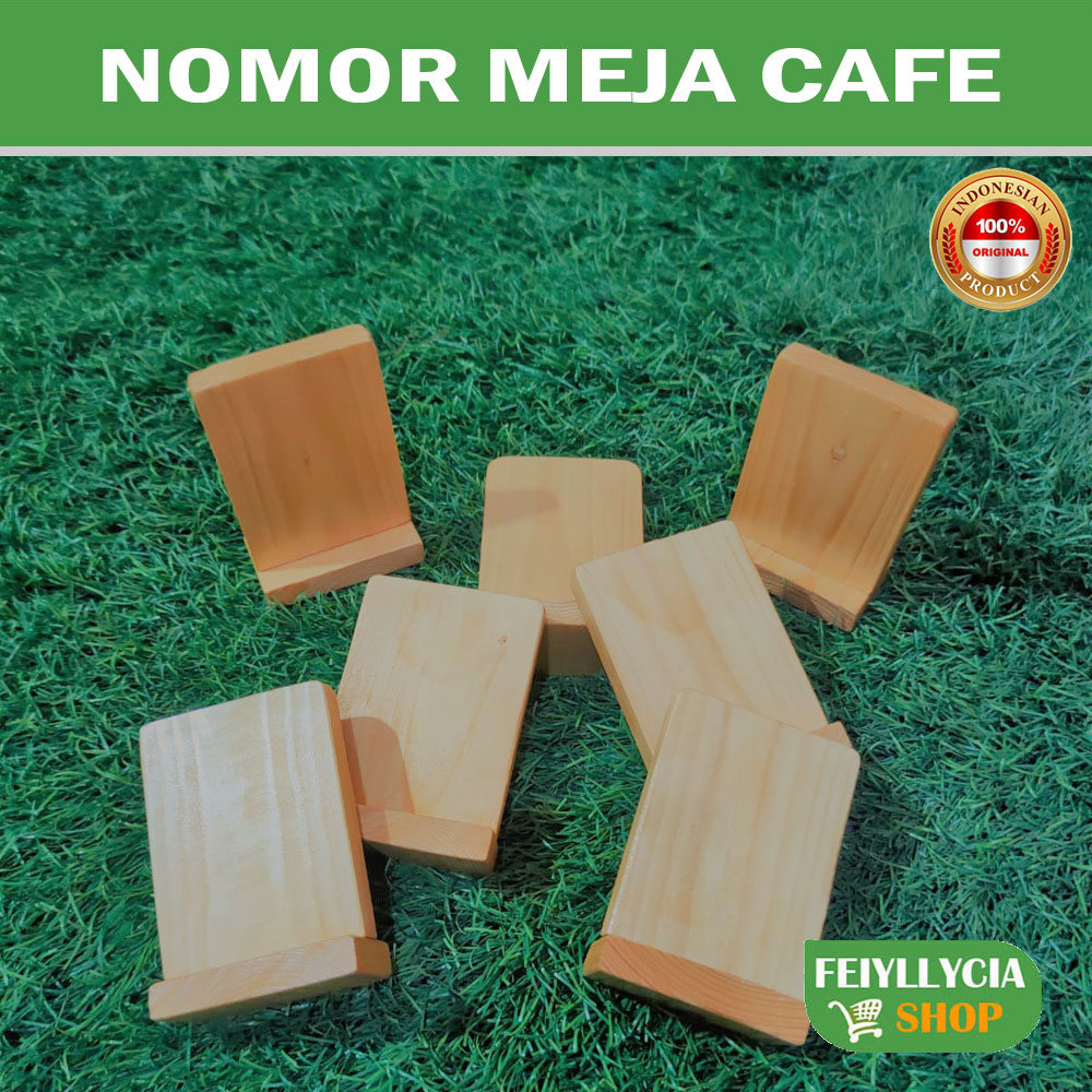 PAPAN NOMOR MEJA - KAFE - WARUNG - RESTO - CAFE - NOMOR MEJA