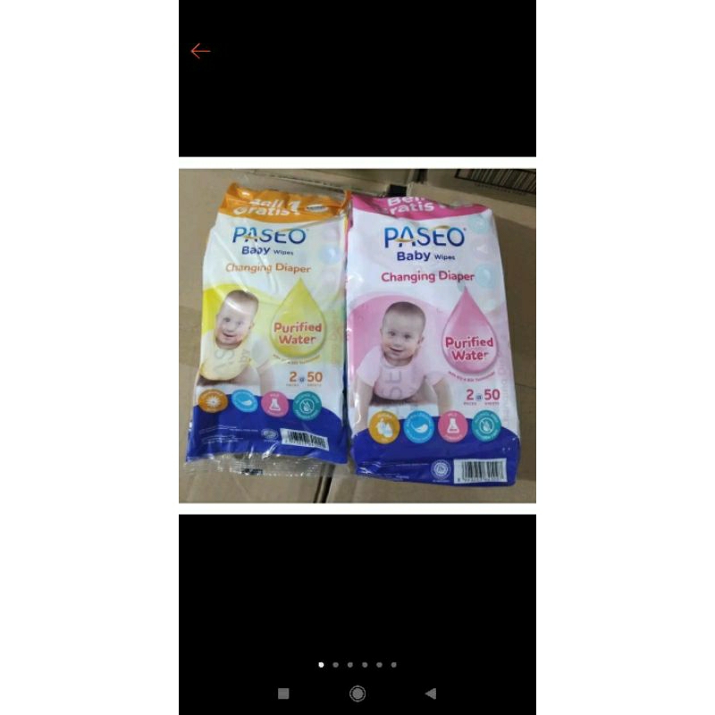 Tisu basah paseo