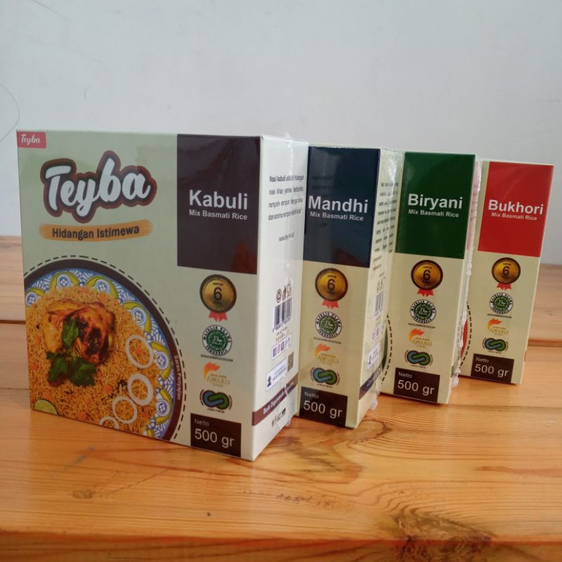

Teyba makanan khas timur tengah {Kabuli-Bukhori-Mandi-Biryani}