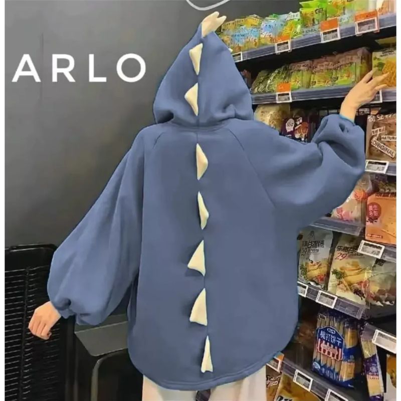 SWEATER HOODIE DINOS OVERSIZE