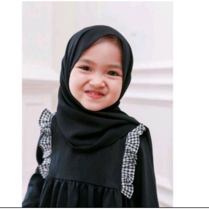 Pashmina Anak Karet / pashmina anak 2-8 Tahun